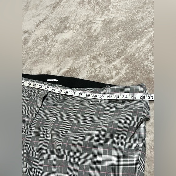 Lane Bryant The Allie Straight Leg Plaid Pant 28R Multi Color - Picture 7 of 10